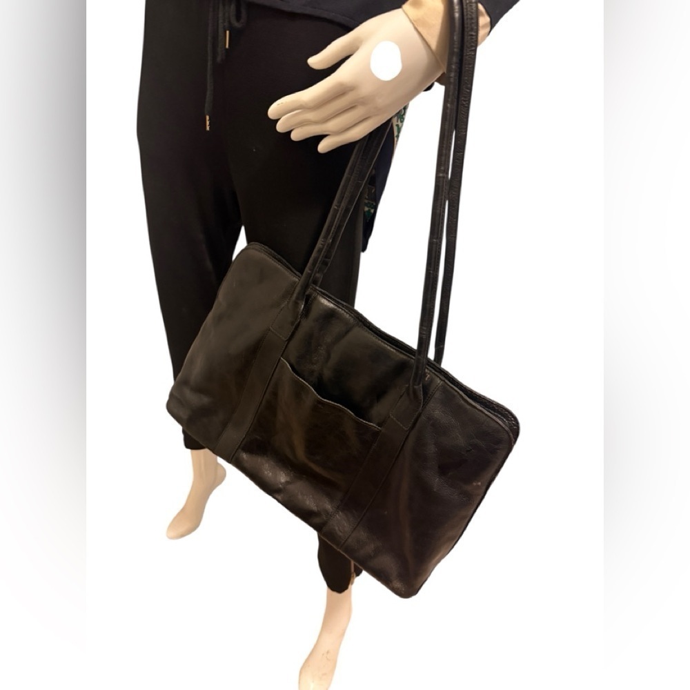 Clark vintage Elegant Black Leather laptops
